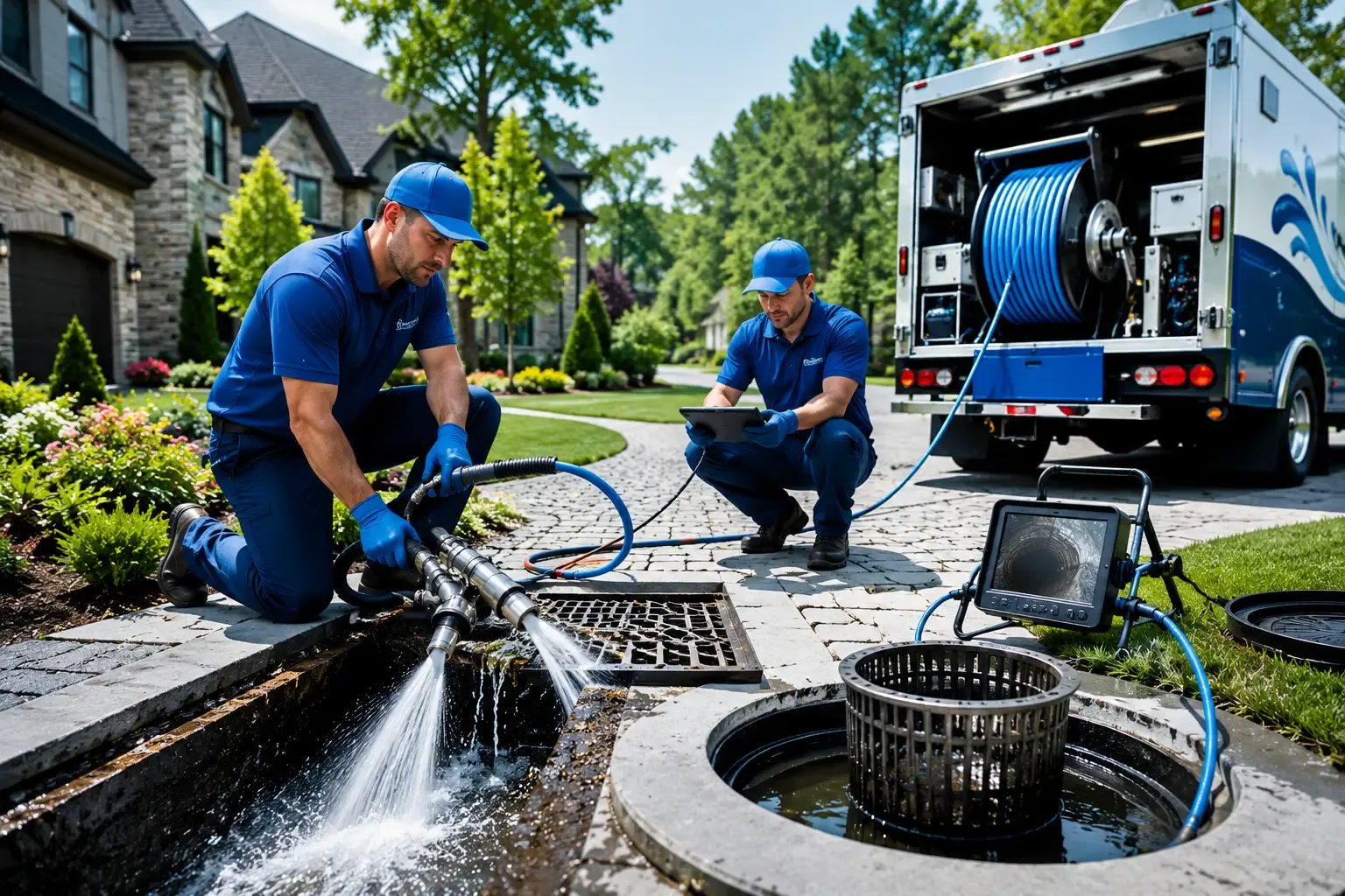 Local outdoor drain cleaning professionals in Sellersville, PA