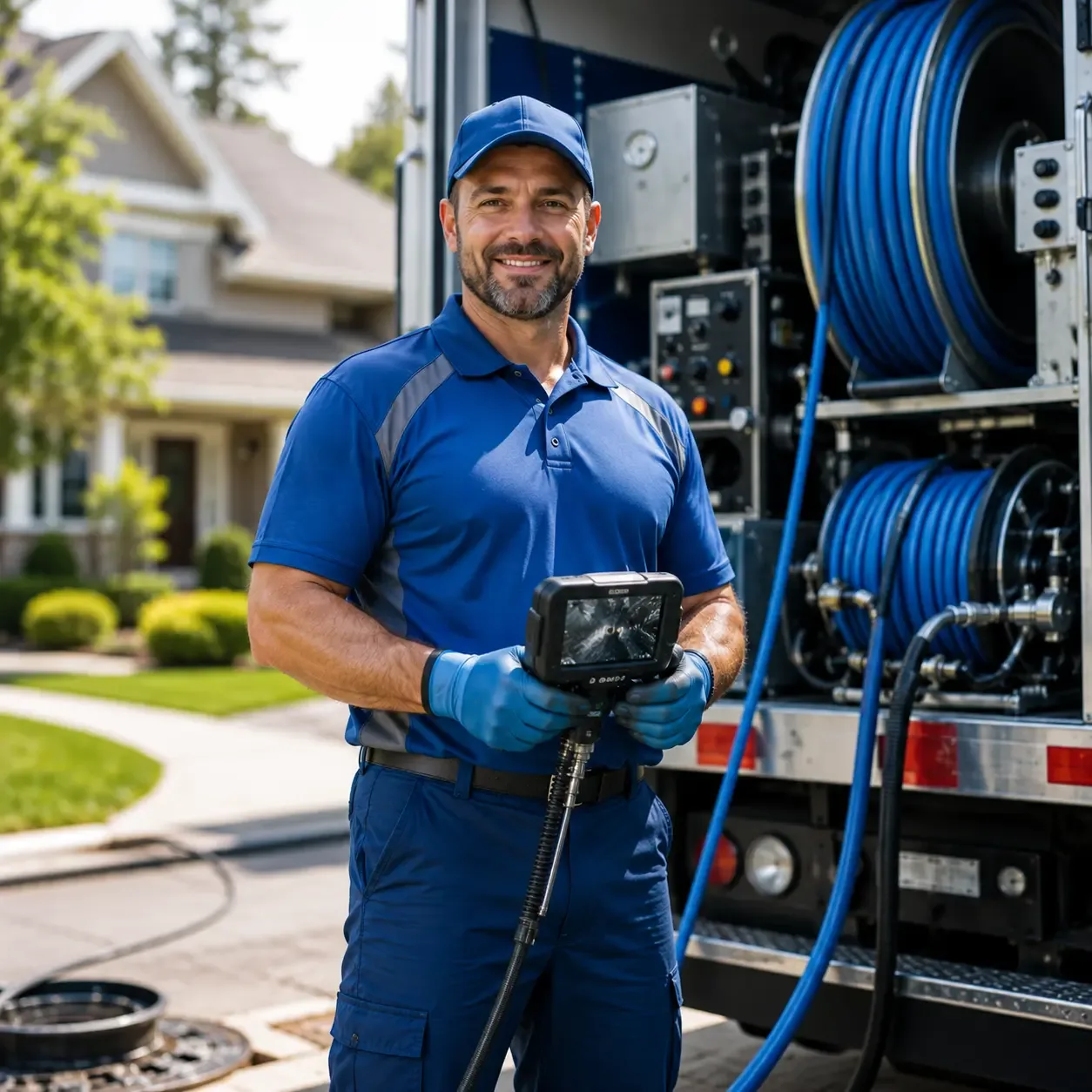Local outdoor drain cleaning specialists in Sellersville, PA